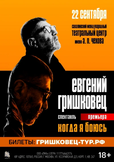 Когда я боюсь - Евгений Гришковец - Библиотека аудиокниг
