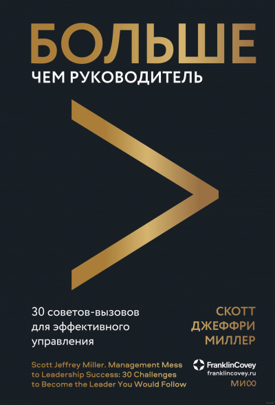 Больше чем руководитель. 30 советов-вызовов для эффективного управления - Скотт Миллер - Библиотека аудиокниг